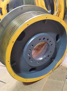 适用于5400 300P电梯曳引轮 410-7-10 450-8-11 PMS420曳引轮
