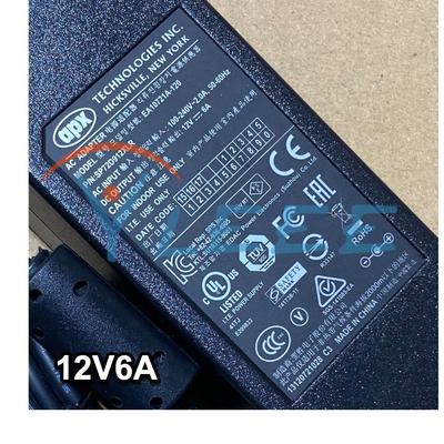 全新Model: EA10721A-120 12V6A 电源适配器 EDAC EDACPOWER ELEC