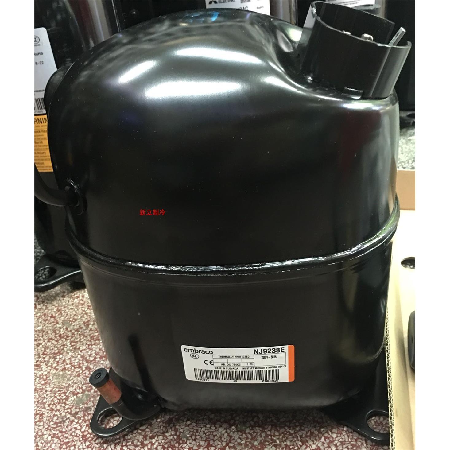 原装进口NJ9226E NJ9232E NJ9238E全新恩布拉科冷柜冰箱压缩机