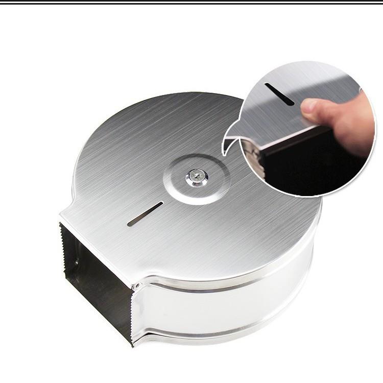 新品卫生间不纸锈钢纸大卷大架厕架卷纸盒纸巾架大盘纸巾盒