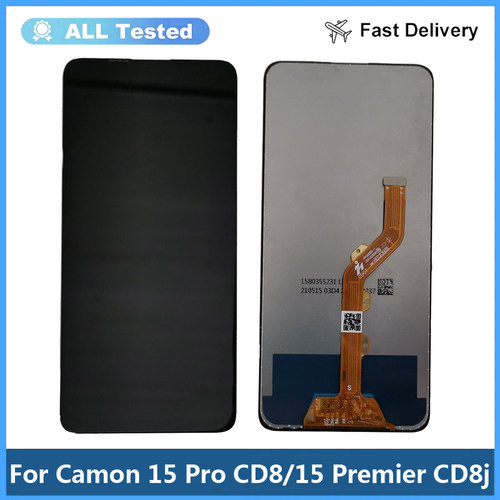 适用于Tecno Camon 15 Pro CD8/ Camon 15 Premier 液晶屏幕总成