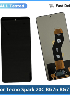 适用于Tecno Spark 20C BG7n BG7液晶屏幕总成LCD原装测试好