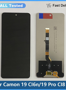 适用于Tecno Camon 19 CI6n/Camon 19 Pro液晶屏幕总成LCD原装