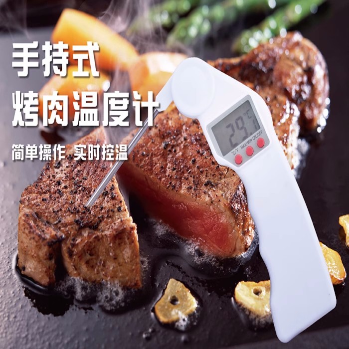 可折叠探针食品肉类温度计高精度