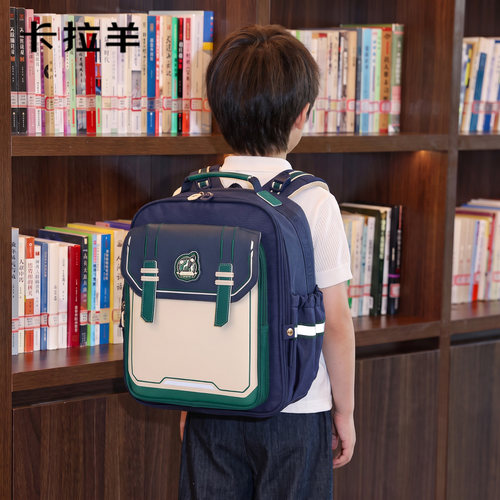 卡拉羊一年级书包男孩2026新款