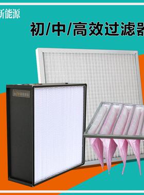 过滤器G4过滤网F5F6F7F8F9袋式空气过滤初效板式f5袋式高效过滤