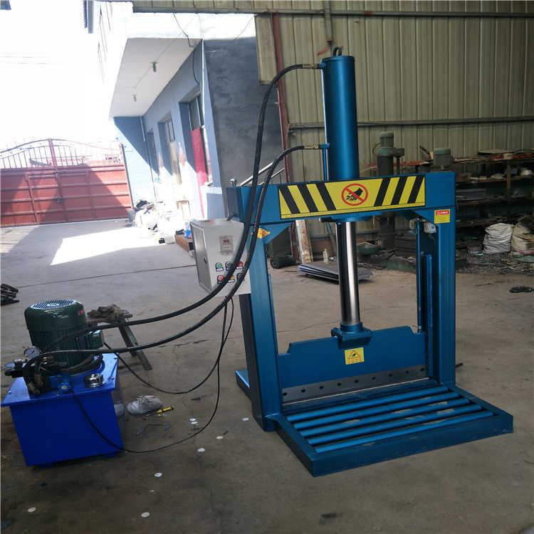 大块塑料液压裁剪机剪切机塑料吨包袋液压龙门剪