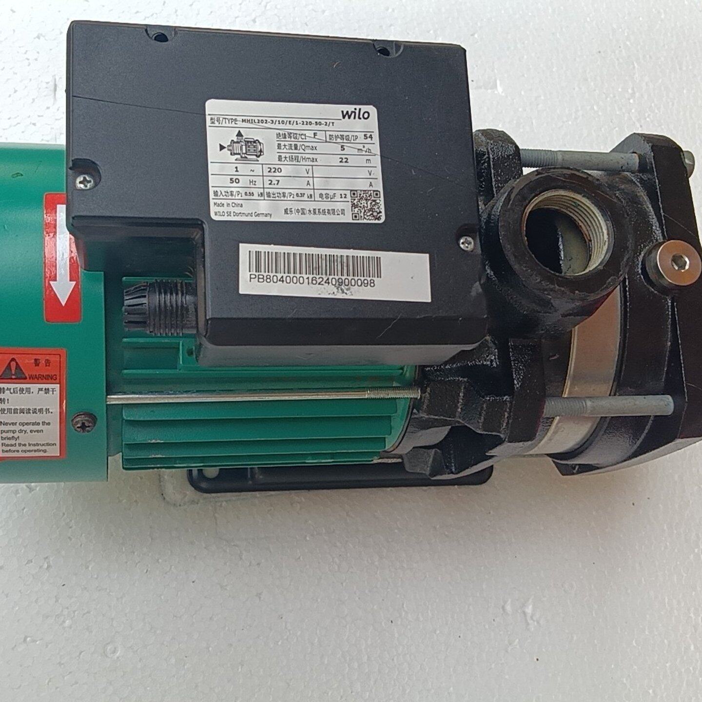 非标价威乐WILO MHIL202-3/10/E/1-220-50修理