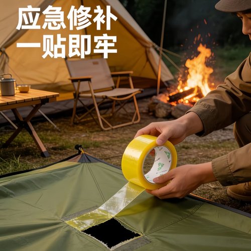 透明修补胶带帐篷天幕防漏补洞