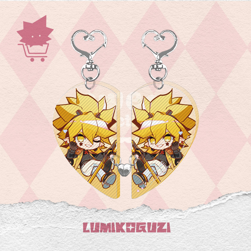 【Aotu情人节新品】甜蜜指南-引力磁吸挂件 凹凸世界 光和社