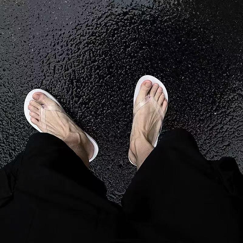空气感人字拖拖鞋男士高端2025新款防滑防臭耐磨居家夏夹脚凉鞋