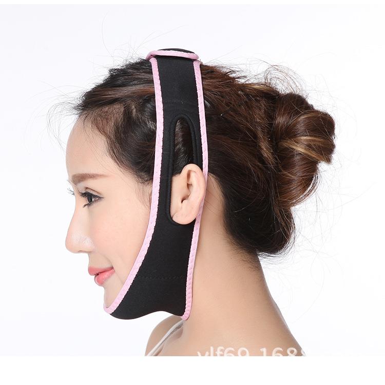 新品小v脸仪睡眠面罩提v脸工绷带具面雕脸拉双下巴v脸器v脸神器牌