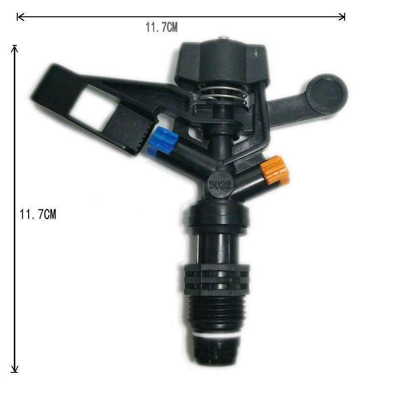 5022塑料草地喷淋360度旋转摇臂喷头茶园菜园浇地浇菜POM