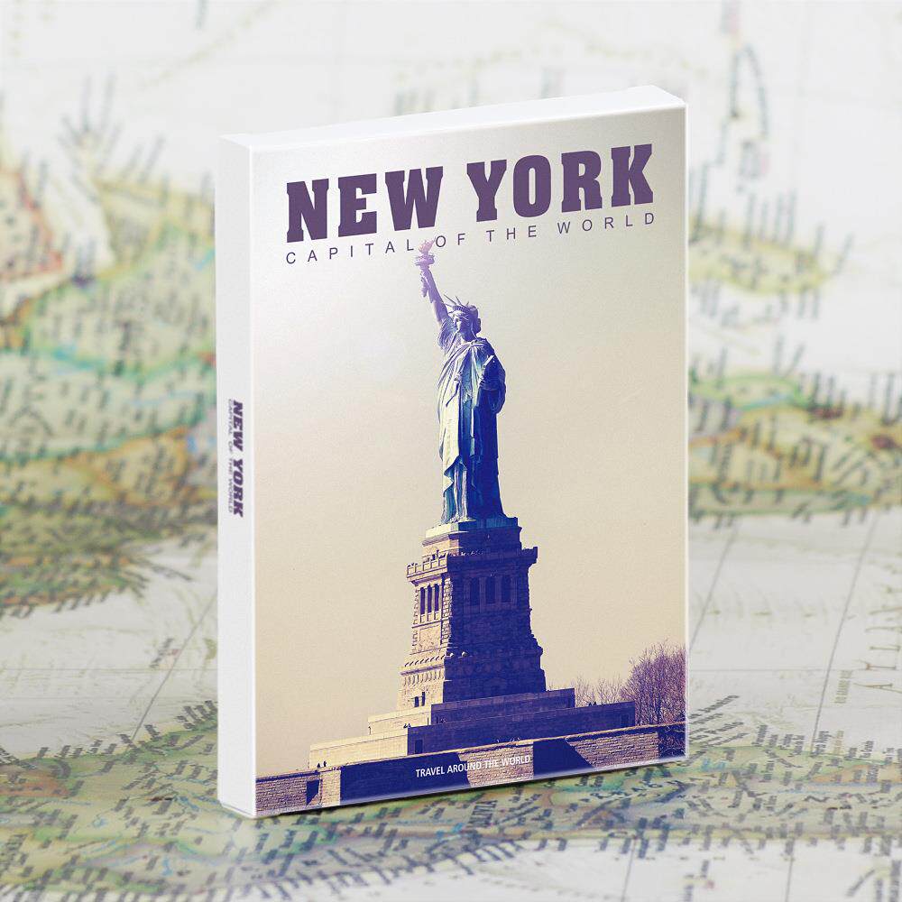 记一场说走就走的旅行——纽约高清城市摄影明信片/卡片30张/套