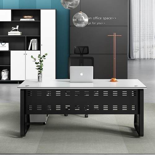 工办简约桌老主管单人MEKIA-x2欧风公桌现板代桌组合桌时办尚北椅