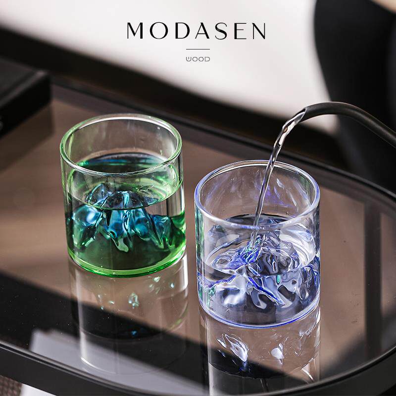 MDASEE5979N丨冰山 AHND高颜O值D玻璃观山杯意茶杯子威士杯忌酒创