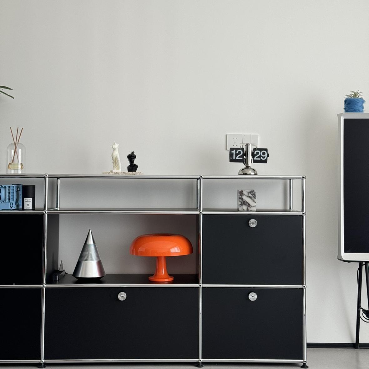 USM柜古斗柜模块组合柜usm柜子网边红储纳物柜餐柜极简中展示收柜