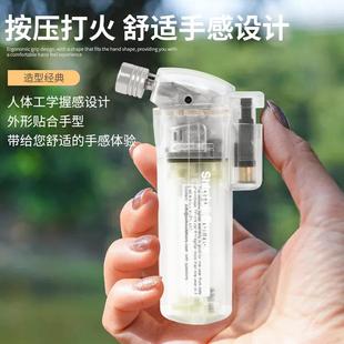 新富百能 户外露营伸缩打火机T-14FFSKCR便携防风喷枪壁炉点灯器