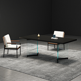 米雅家具意式极简餐椅家用现代简约轻奢高级感靠背椅餐厅椅子