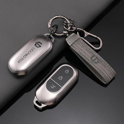 适用零跑c11钥匙套专用t03/c01/s01锁匙遥控汽车全包高级保护壳扣