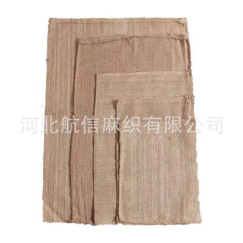 新麻袋厂家各种型号麻袋可以DZ工厂通用小麻袋黄麻袋五金麻袋
