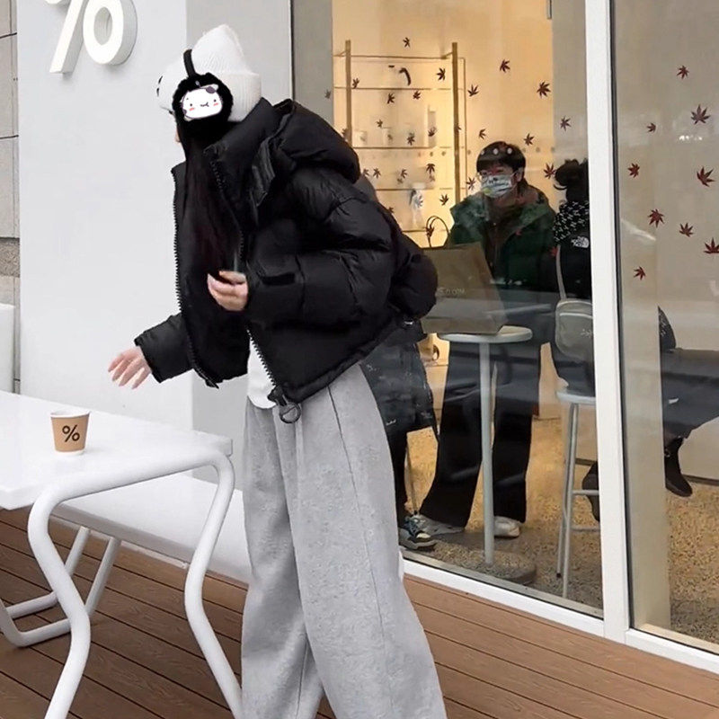 2025新款百搭羽绒服女款冬季韩版高级感加厚保暖棉服短款小个子