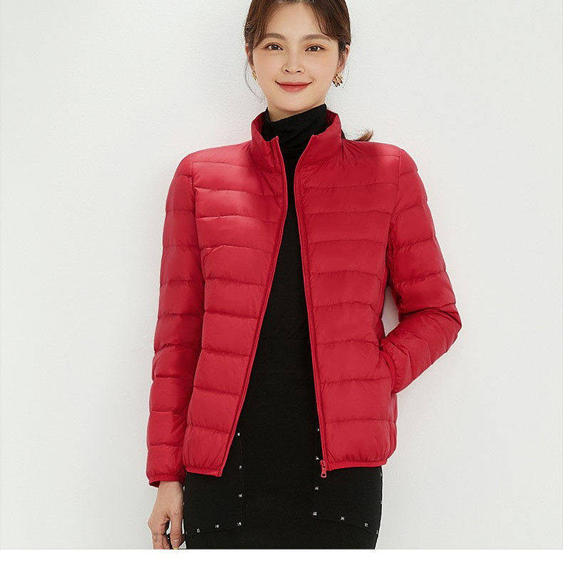 YAY鸭绒新款轻薄羽绒服女款短款大码轻便白鸭绒时尚白鸭绒外套冬,女装/女士精品,羽绒服,淘宝优惠券,粉丝福利购,淘宝优惠卷