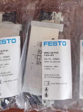 费斯托  FESTO  电磁阀   574431  VUVG-L18-P53C-T-G14-1P3