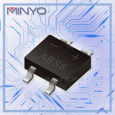 ABS4 原厂贴片整流桥1A 400V ABS封装 薄体整流方桥ABS10
