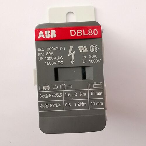 TE泰科(原ABB)接线端子 DBL80 80A DBL125 DBL160 DBL250