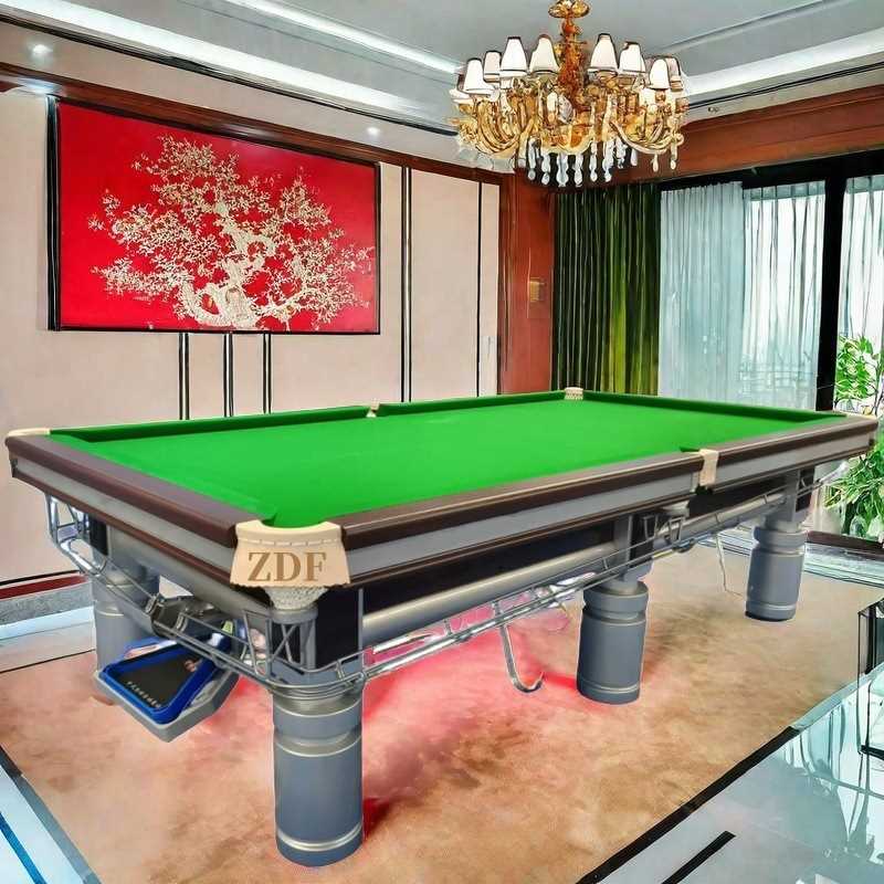东莞标准型惠州深圳台球桌商用博罗园洲桌球台家用广州ZDF台球桌