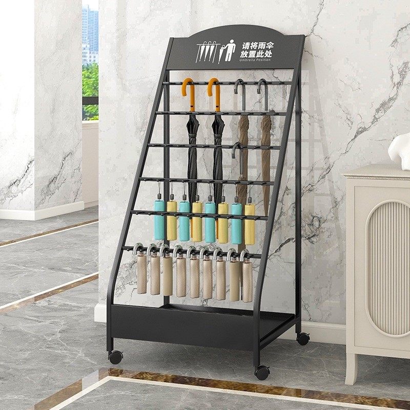 雨伞架收纳架酒店大堂教室公司门口银行大容量长短伞沥水存放置架