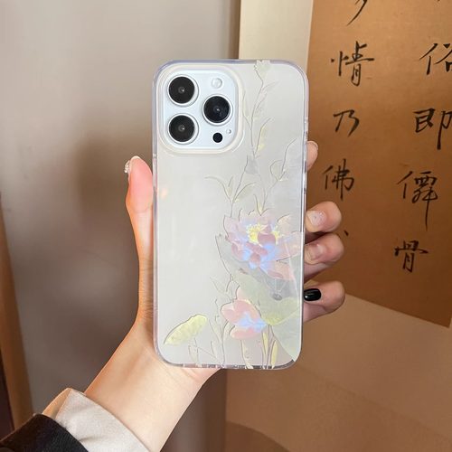 荷花IMD新中式荷花国风苹果15pro