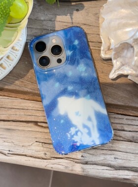 叶菽原创定制《岚马》新中式国风清冷小众高级感IMD双层适用苹果17/14/15/16promax磨砂亮面iPhone秋冬手机壳