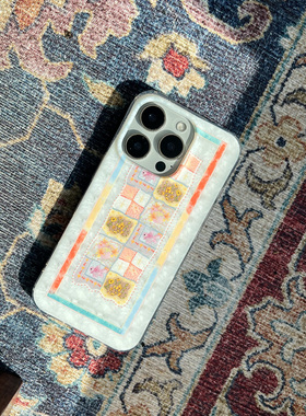 叶菽原创定制《彩趣鱼》新中式国风清冷小众高级感IMD双层苹果17/14/15/16promax趣味亮面iPhone秋冬手机壳