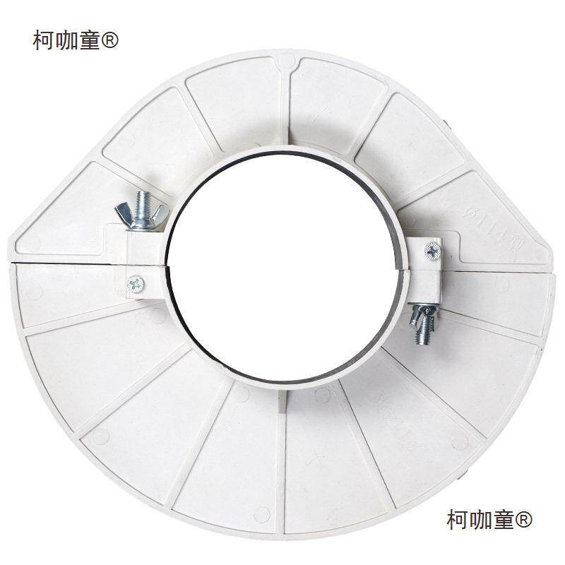 PVC吊模管道预留洞封堵模板卡托排水管吊洞模具消防管吊模麦太保