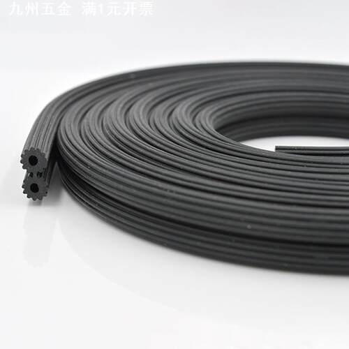 铝合金塑钢窗硅橡胶压纱条 纱窗皮条 纱网压条 纱皮条 纱网胶条