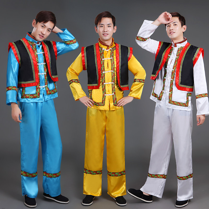 广西壮族服装男民族风云