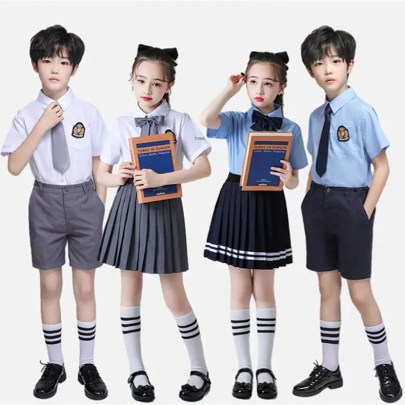 儿童合唱团演出服英伦风幼儿园