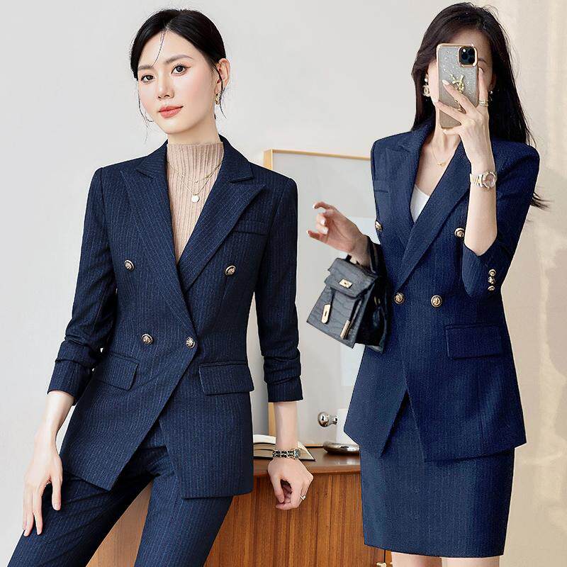 职业西装套装女正装秋冬
