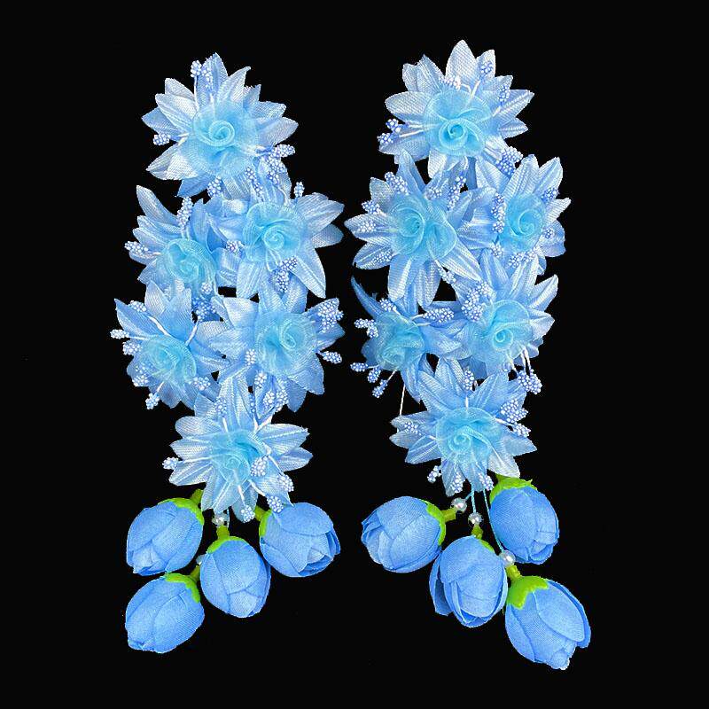 戏曲头饰戏剧鬓花绢花耳