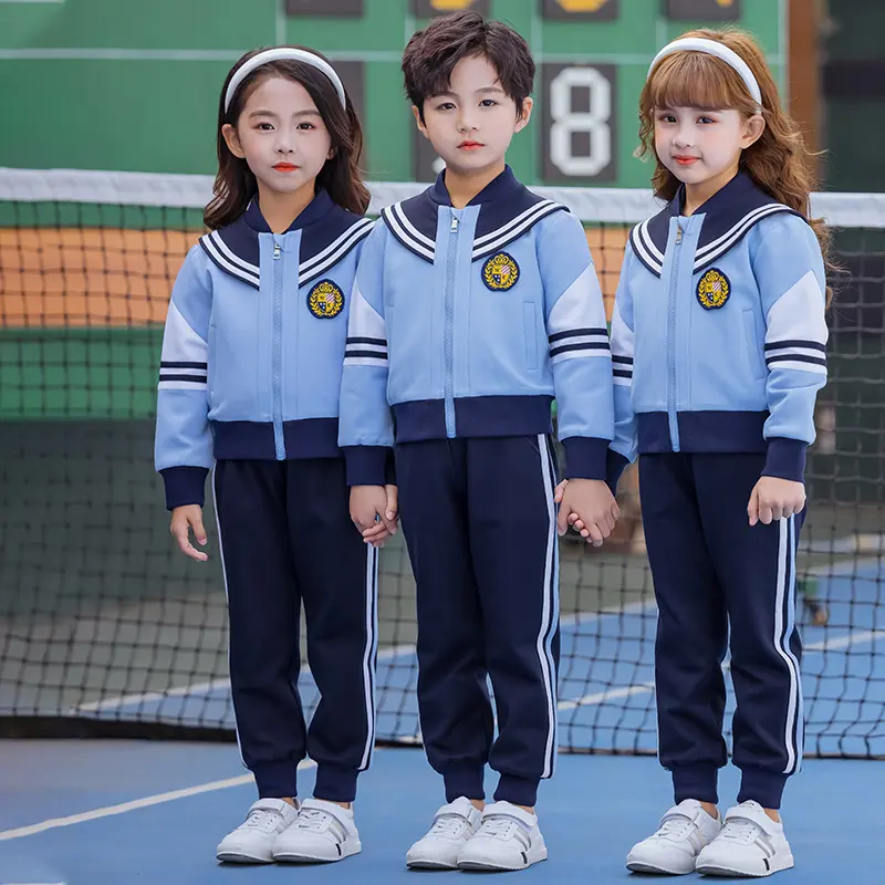 小学生校服春夏季两件套装幼儿园