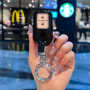 适用于本田飞度钥匙套xrv杰德缤智来福酱歌诗图crv车扣壳两键男女