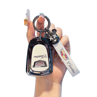 适用24款凯迪拉克ct5钥匙套高级感ct6新款xt5汽车xt4扣xts包xt6男