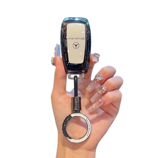 奔驰A级A180L钥匙套C200L壳GLA200扣GLC260L包B级260GLK/G级R级SL