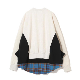 高桥盾 男女同款 女 拼布格子套头衫 25秋冬 UNDERCOVER