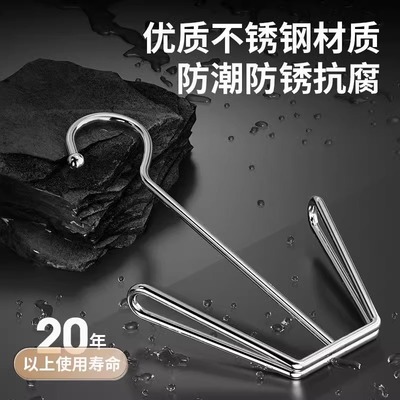 不锈钢多功能阳台防风晾晒鞋架