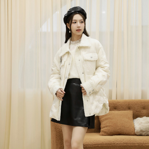 【正品】MIXMAX&Ins休闲百搭羽绒服2025春季新款气质时尚减龄显瘦