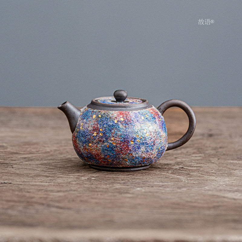 林培福大师高档功夫茶具建盏泡茶喝茶纯手工岩矿茶壶可养单壶送礼