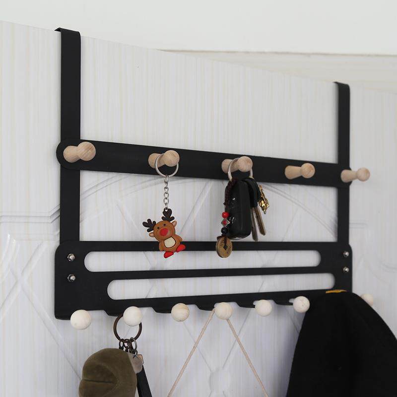 门后挂钩挂衣架免打孔置物架门背式挂衣钩门上挂架卧室宿舍衣帽钩